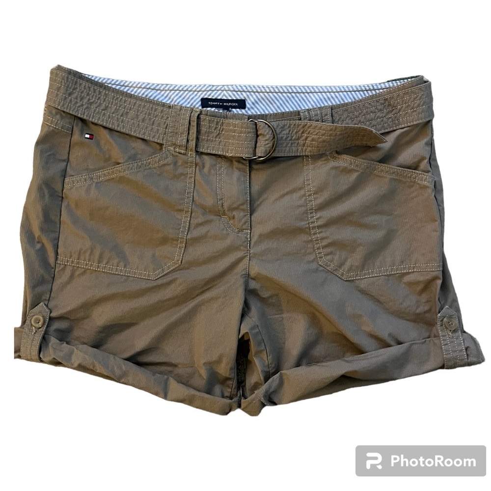 Women’s Tommy Hilfiger Roll Tab Long Shorts